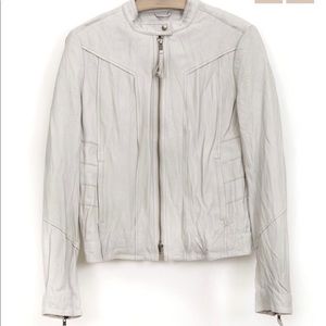 EXCELLENT CONDITION. Burning Torch Leather Incline Moto Jacket   Retail: $1,092